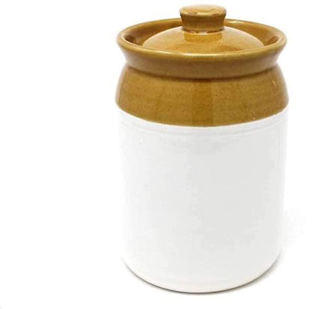 Ceramic pickle jars 2kg for Storage of kitchen items Set of 1. 3