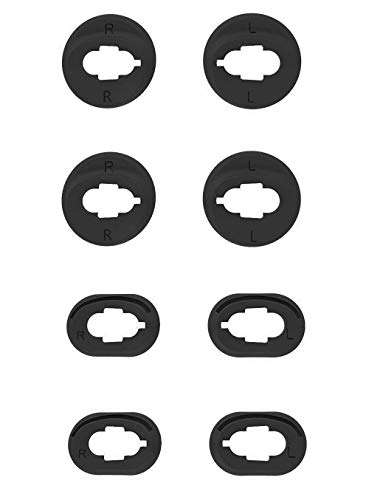 JNSA 8 PCS Silicone Ear Tips Ear Cushion Ear Gel Compatible with Galaxy Buds Live, S/L 4 Pairs Ear Adapter Eartips Replacement for Galaxy Buds Live,Black 1