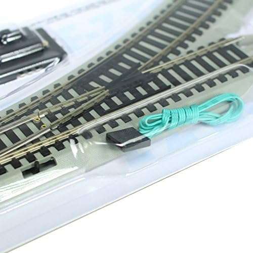 HO Scale Bachmann Trains Snap-Fit E-Z Track Remote Turnout - Left 2