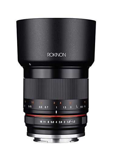 Rokinon 35mm F1.2 High Speed Wide Angle Lens for Fujifilm X Mount - Black - Fuji X
