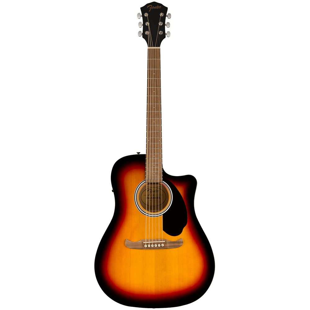Fender Acoustic Guitar Dreadnought Cutaway Electronics FA-125CE Sunburst 972713532 1