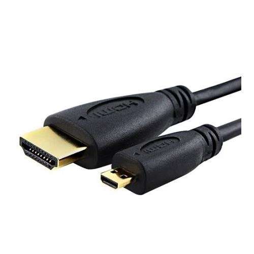 Synergy Digital HDMI Cable Compatible with Panasonic Lumix DC-ZS70 Digital Camera HDMI Cable 5 Foot High Definition Micro HDMI (Type D) to HDMI (Type A) Cable 5