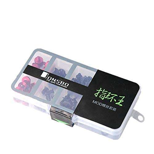 Ubersweet® Imported Jonsbo Lord of The Rings Mod Screw Set Suit for Pc DIY Motherboard, Power S K3B6