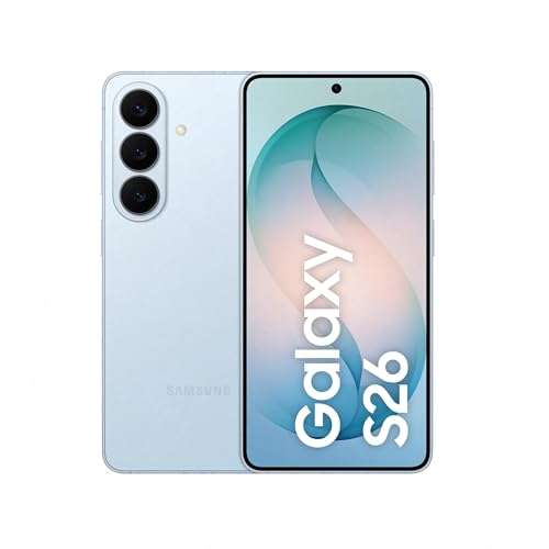 Samsung Galaxy S26 5G (Sky Blue, 12GB RAM, 256GB Storage), AI Phone, Photo Assist, Creative Studio, 50MP Camera, and 4300mAh Battery 1