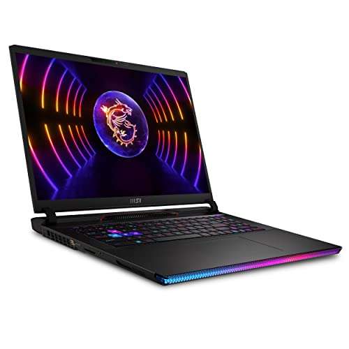MSI Raider GE78HX, Intel 13th Gen. i7-13700HX, 43CM QHD+ 240Hz Gaming Laptop (32GB/2TB NVMe SSD/Windows 11 Home/Nvidia GeForce RTX4080, 12GB GDDR6/Black/3.1Kg), 13VH-089IN 4