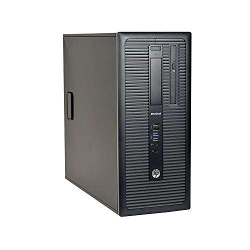 HP EliteDesk 800 G1 Mini-Tower Desktop, Intel Core i5 4570 3.2Ghz, 32GB DDR3, 1TB SSD Hard Drive, DVD-RW, Windows 10 Pro x64 (Renewed) 1