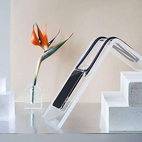 KNOK Crossbody Phone Case for iPhone 11 - Mobile Neck Holder Phone Case with Strap - Lanyard Phone Holder - Phone Necklace (iPhone 11, Navy) 4