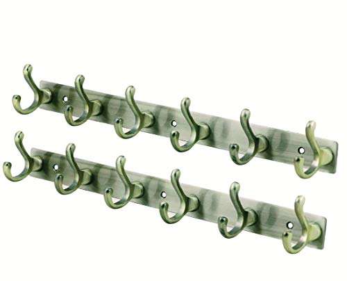 Excellent Fine Quality Stainless Steel Hooks Wall Hanger 6 Hooks for Clothes and Towel in Bathroom and Living Room 1