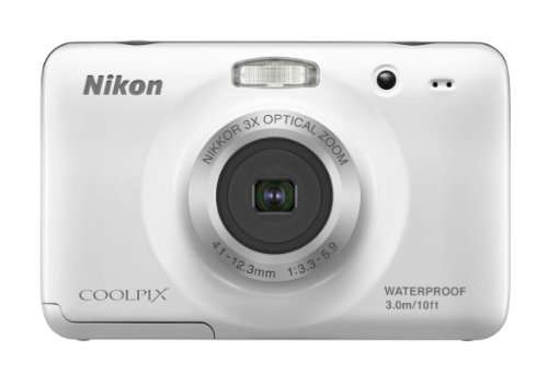 Nikon COOLPIX S30 10.1 MP Digital Camera with 3x Zoom Nikkor Glass Lens and 2.7-inch LCD (White) 1