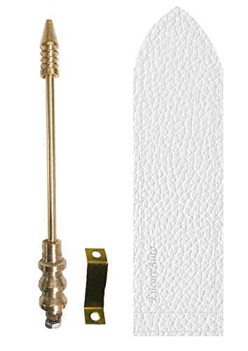 EncoreAuto Golden Car Flag Rod Light with Bracket and Cover (White) for All Car Models/Judgement Rod/Corner Rod 1