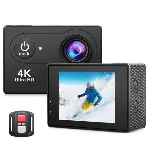 Mabron H9R Wi-Fi Waterproof Sports 4K Action Camera - Ultra Hd 1080p, 16Mp,2 Inch LCD Display