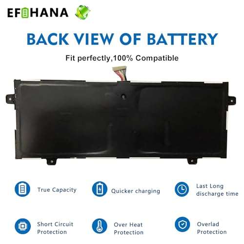 EFOHANA AA-PBUN2TP Laptop Battery Compatible with Samsung Chromebook 3 XE500C13-K01US XE500C13-K02US XE500C13-K03US K04US K05US K06US XE501C13-K01US XE501C13-K02US Series 7.6V 33Wh 4400mAh 2-Cell 4