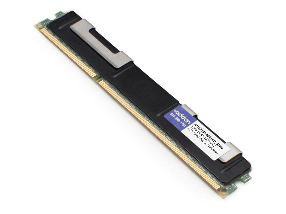 Addon-Memory RAM 1 x 32GB DDR3L SDRAM 32 DDR3 1333 DDR3L SDRAM AM1333D3QRLRD/32GB