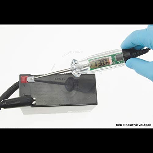 Circuit Voltage Tester Probe Tool High EndDC 12V LCD Screen Electric Meter 4