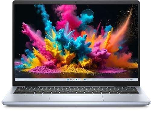 DELL 14 (2026) Intel Core 3 14th Gen 100U - (8 GB DDR5/512 GB SSD/Intel UHD Graphics/Windows 11 Pro) Thin and Light Business Laptop/14.0" FHD+ IPS Display/Ice Blue/1.4 kg/MSO 2021 1