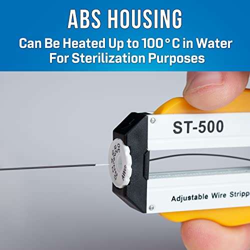 Jonard Tools ST-500 Adjustable Precision Wire Stripper, 20-30 AWG 6