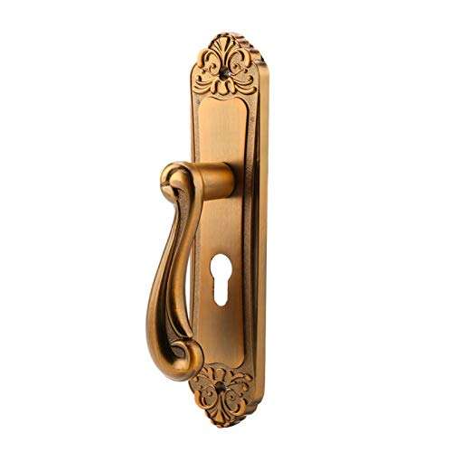 Multi-Layer Porcess Retro Style Room Door Handle Zinc Alloy Room Door Lock Handle Scratch Resistance for Wardrobe 5