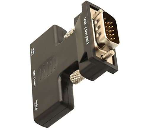 IO Crest SY-ADA31063 HDMI to VGA Adapter with Sound 1080P 1.4b Convert HDMI 4