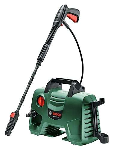 Bosch EasyAquatak 120 Bar 1500W Electric High Pressure Washer Cleaner with High Pressure Gun, Lance, 5m Hose, Variable Fan Jet Nozzle, Rotary Nozzle & Detergent Nozzle, Self Priming Capable 2