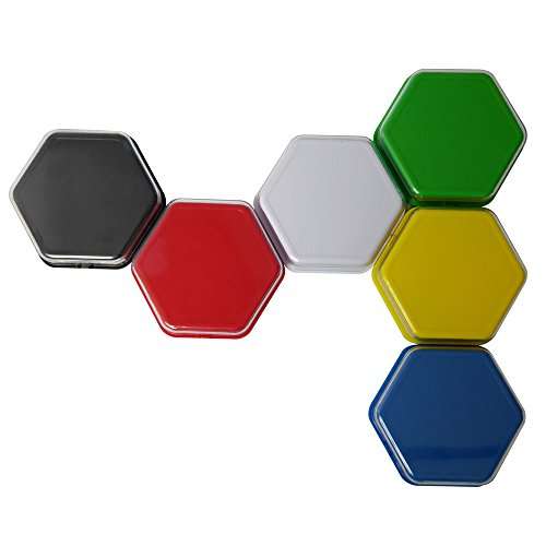 Talking Products, Talking Tiles Voice Recorders, Communication Sound Buttons. Pack of 6 Colors, 80 Seconds Recording. Educational Classroom Resources, Game Show Answer Buzzers. 2