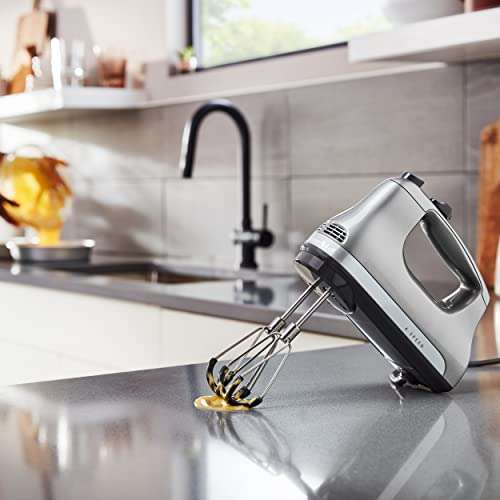 KitchenAid KHMFEB2 Flex Edge Beater Accessory for Hand Mixer, One Size, Stainless Steel 5
