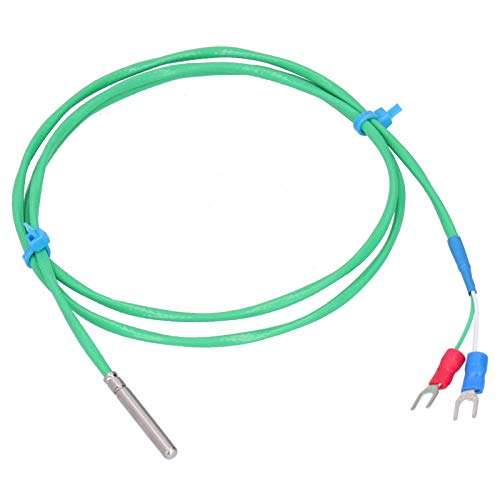 Romantic PresentSensitive Long Life K-Type Thermocouple, Small Error Thermocouple Probe, Water Conservancy Chemical Industry Metallurgy for Petroleum(2M) 6