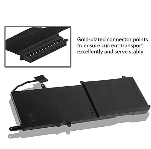 9NJM1 0546FF 0HF250 44T2R HF250 MG2YH 0MG2YH 546FF Laptop Battery Replacement for Dell Alienware 15 R3 R4 17 R4 R5 Series (15.2V 68Wh) 5