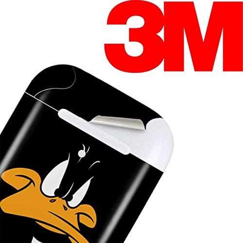 Skinit Decal Audio Skin Compatible with Apple AirPods with Lightning Charging Case - Officially Licensed Warner Bros Daffy Duck Design 4