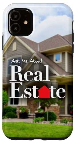 iPhone 11 Real Estate Agent Funny Appreciation Graphic Case 1