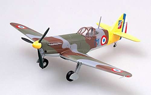 Easy Model 1:72 Scale Dewoitine D.520 No.343 Captain of GC II/3.June 1941in Full A Model Kit