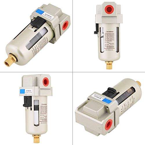 East buy Moisture Water Filter - AF3000-03 G3/8'' Compressed Air Compressor in Line Moisture Water Filter 2