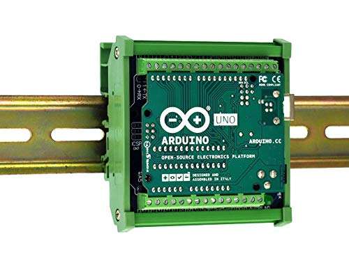 DIN Rail Mount Pinout Breakout Terminal Block Module for Arduino UNO R3 5