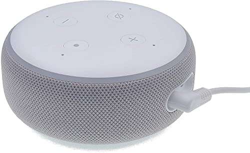 DigitCont USB 5V to DC 12V 4mm x 1.7mm Power Cable, Compatible with Echo Devices, USB Voltage Step Up Converter Cable, Power Supply Adapter Cable, 1 feet, DC 5V to DC 12V Cable (White) 6