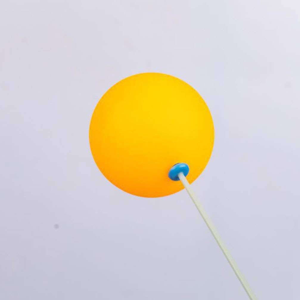 1 Set Sports Training Toy for Children Sports Training Device Table Tennis Training Tool Kids Playsets Tool Gift Table Tennis Trainer Pong Paddles Pong Balls Fitness Bat Elastic 3