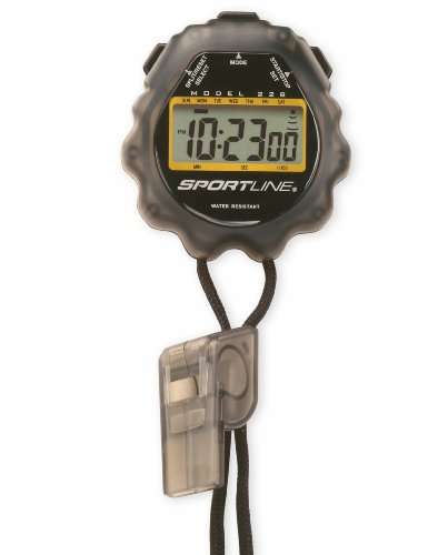 Sportline Giant Water-resistant Sport Timer-Stopwatch With Extra Large Display For Easy Reading, Included 2-Year Warranty 1