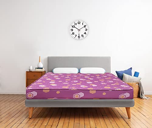 Kurl-On Essence 5 inch Queen Size Rubberized Coir Mattress (L x W: 72 inch x 60 inch)