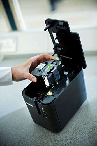 Brother PT-P900 Desktop Thermal Transfer Printer - Monochrome - Label Print - USB - Serial 5.7"x4.6"x7.6" 6