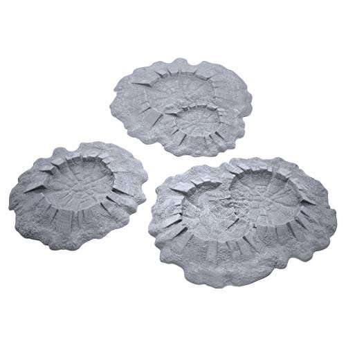 EnderToys Battlefield Craters Auxiliary Set by Terrain4Print, 3D Printed Tabletop RPG Scenery and Wargame Terrain for 28mm Miniatures 1
