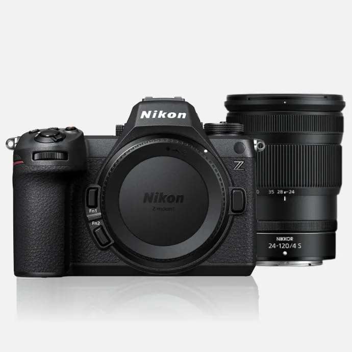 Nikon Digital Camera Z 6III Body with NIKKOR Z 24-120mm f/4 S Lens - Full-Frame Mirrorless, 24.5MP, 4K UHD Video, Fast Autofocus, in-Body Stabilization