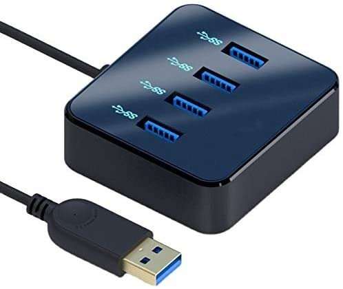 ZHANGHY USB Multi Port Adapter, Portable, USB Interface de USB Hub 3.0 Adapter USB Splitter Notebook 4 USB 3.0 Hub Extender Multi-Port Interface 6