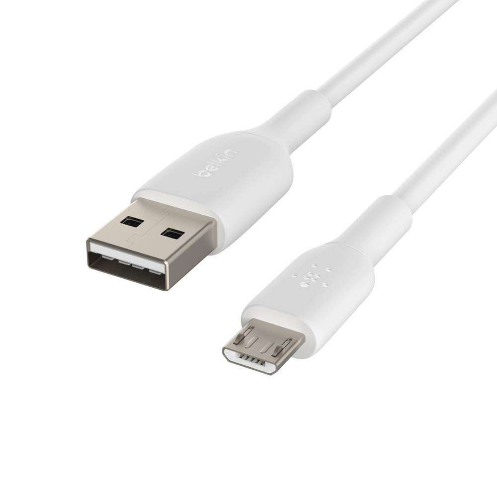 Belkin USB-A to Micro USB Charging Cable for Android Phones and Tablets (3.3 Feet/1 Meter, White) 5