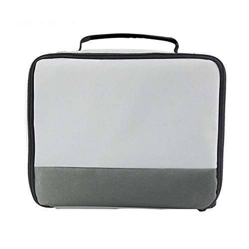 Portable Projector Bag Projector Carrying Case Small Size Electronics Product Organizer Waterproof Multimedia Storage Case(Fits Most Major Mini Projectors, Mobile Printer, Camera) 1