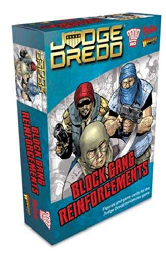 Warlord Judge Dredd Black Gang Reinforcement Figures for Judge Dredd Miniatures Table Top War Game 653010206 1