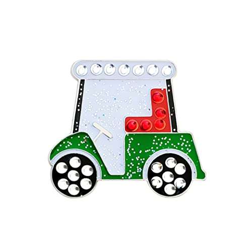 Navika Golf Cart Swarovski Crystal Ball Marker with Hat Clip 1