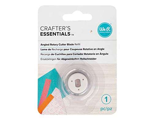 We R Memory Keepers 0633356602477 Basic Tools Replacement, Angle Rotary Cutter Blade, Multicolor 2