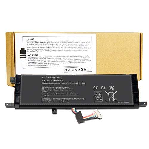 Fancy Buying 7.6V 30Wh Laptop Battery for Asus F453 F453MA F553 F553M D553M P553 P553MA Series Notebook X453M Ultrabook Series 0B200-00840000 1
