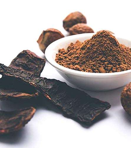 ELINA HERBAL NEEM powder (With Tulsi) & Shikakai Hair pack 100% Natural Organic FACE & HAIR CARE COMBO PACK (100+100) g 5