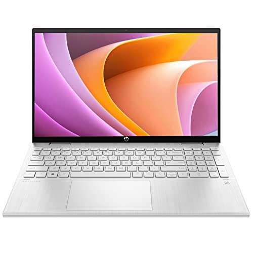 HP Pavilion X360 2-in-1 Laptop, 15.6” FHD Touchscreen, Intel Core i7-1165G7, 32GB RAM, 512GB PCIe SSD, Webcam, Backlit Keyboard, HDMI, Stylus Pen Included, Wi-Fi, Windows 11 Home, Silver 2