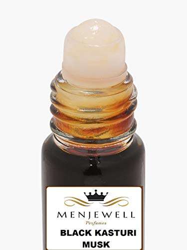 Menjewell Fragrances Black Kasturi Attar, 9 Ml, 50 g 3