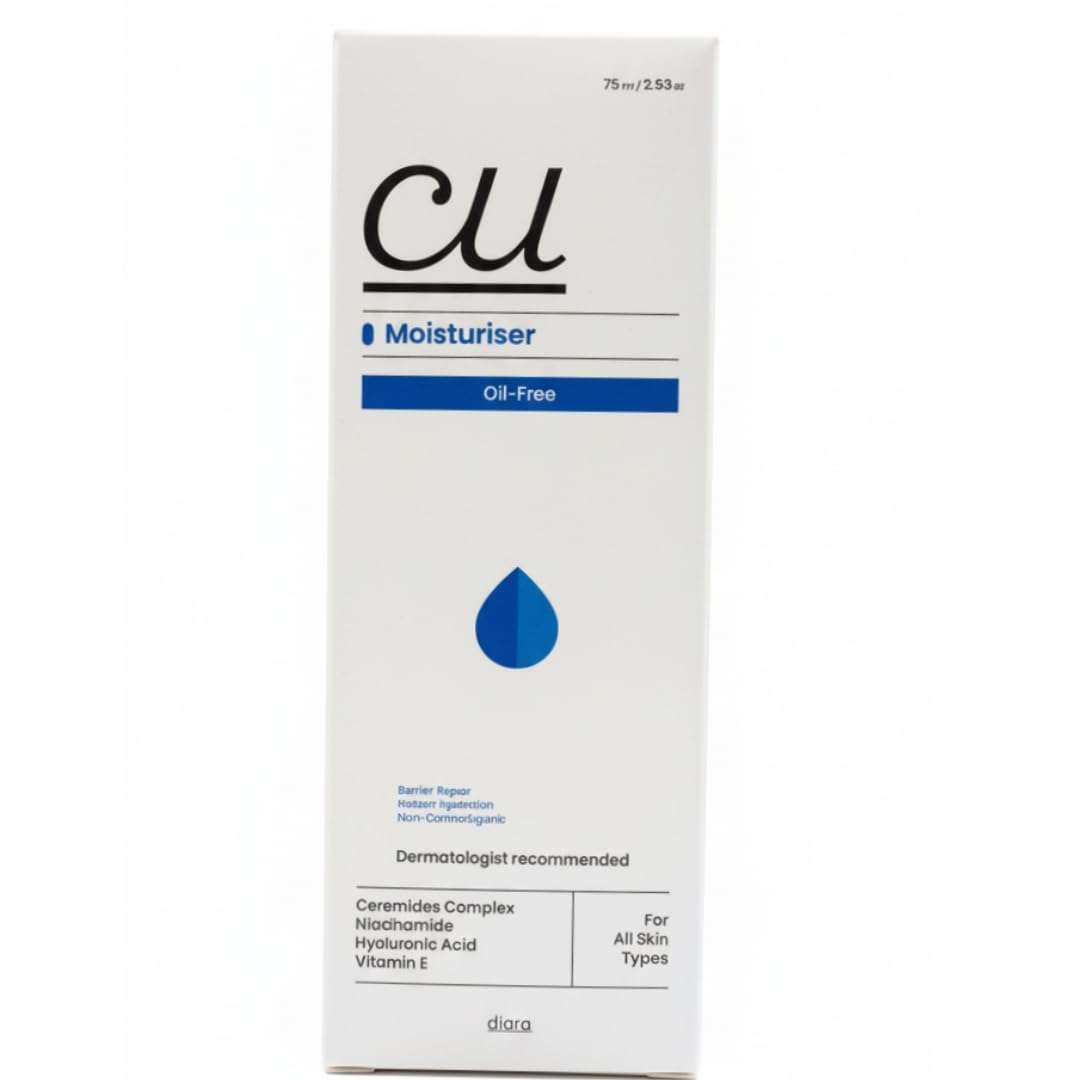 Cu Oil Free Moisturizer 75 Ml | Dermatologist Recommended | Suitable For All SKin Types. 1
